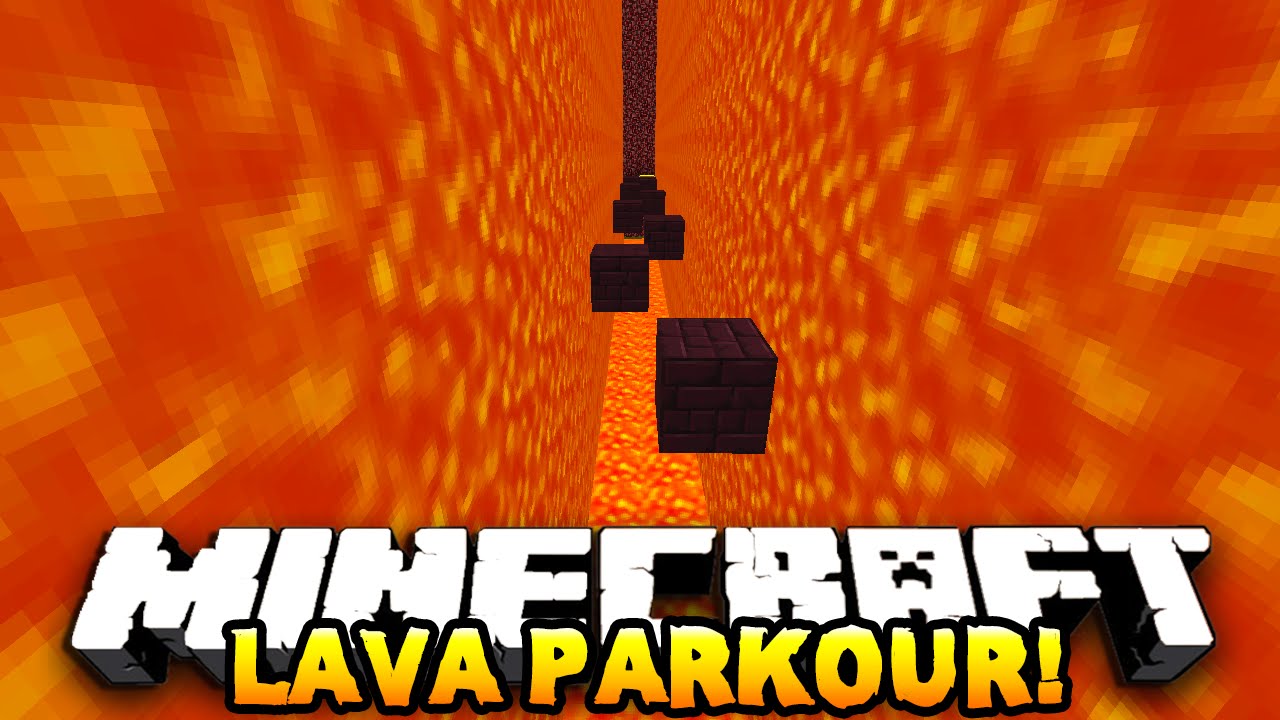 Minecraft LAVA PARKOUR! (Custom Parkour Map!) #2 w/PrestonPlayz & NoochMC