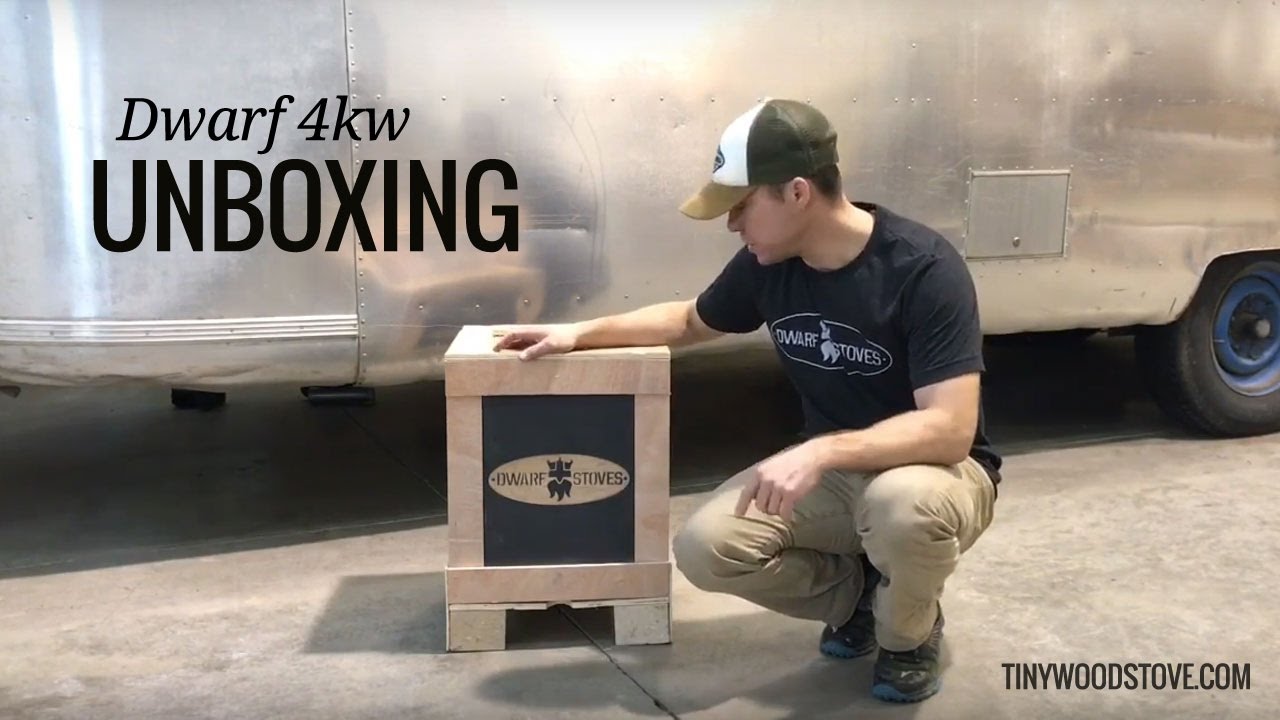 Dwarf 4kw Unboxing - Small Wood Stove for Tiny Spaces