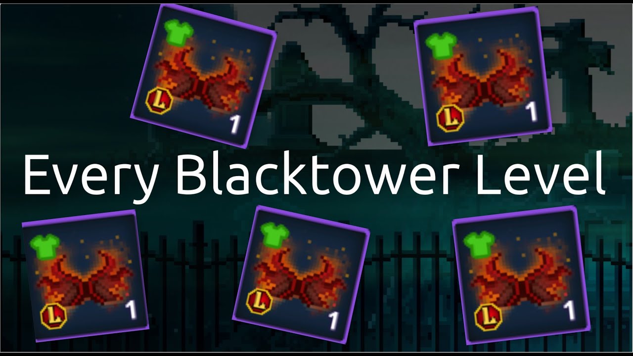 How To Complete Every Blacktower Level (Pixel Worlds)