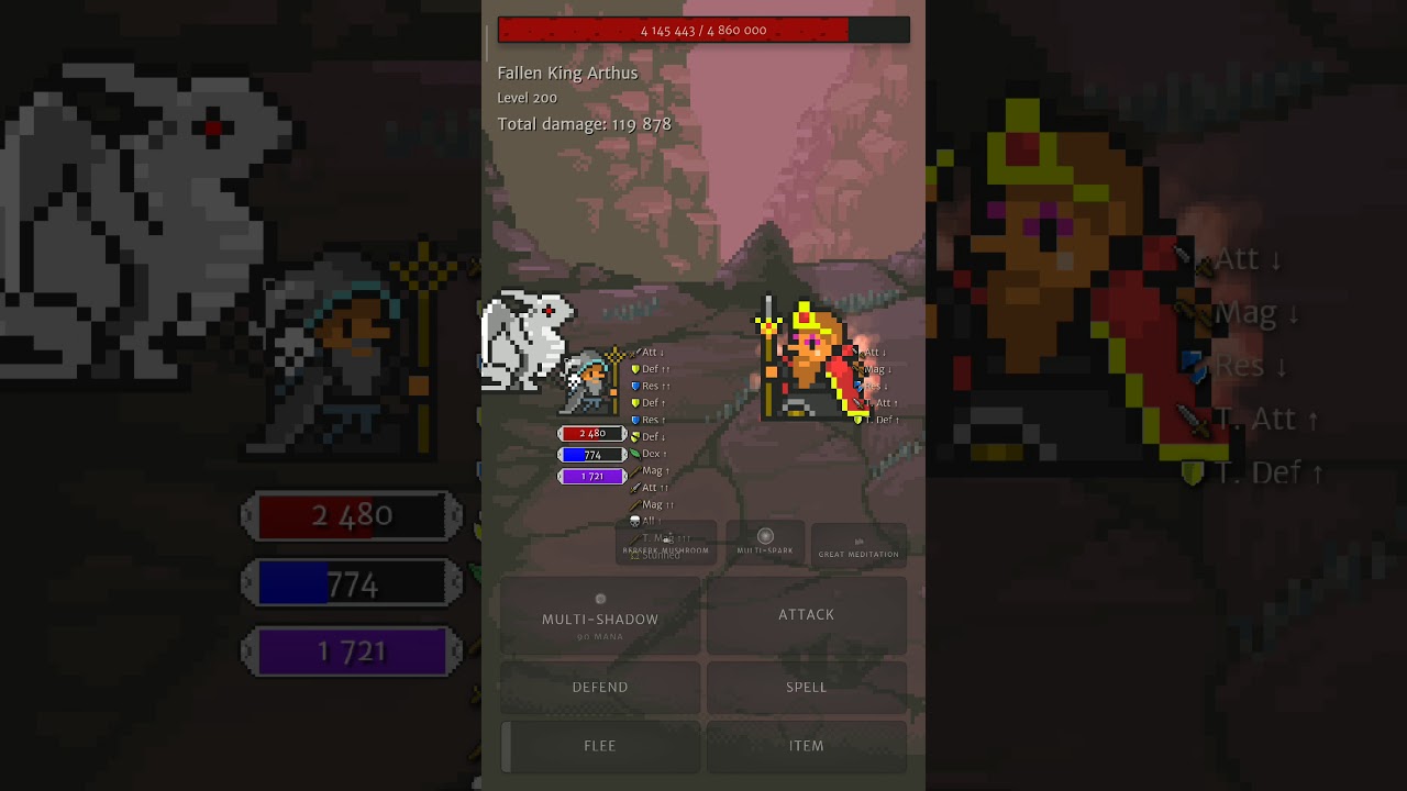 Orna rpg Fallen King Arthus / nekro 190lvl