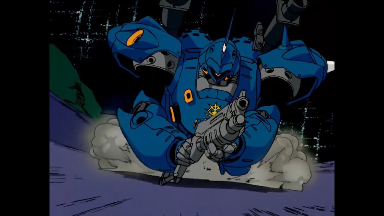 Kampfer vs. the NT-1 Alex (Gundam 0080 War in the Pocket)