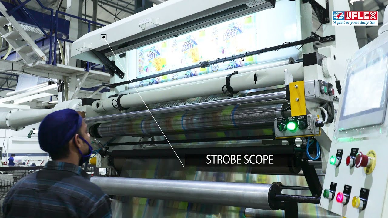 Inspection Rewinding Machine  'ECO HSR 1300' by Engineering Business of UFlex Limited