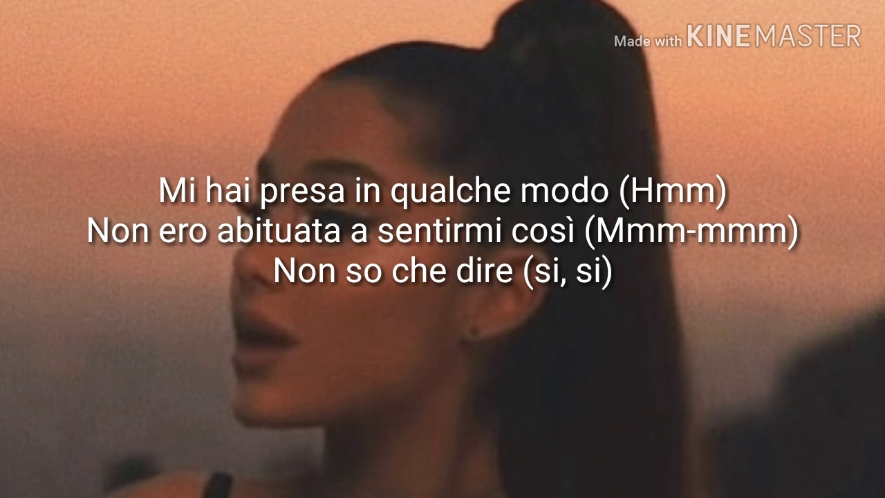 ariana grande breakup with your girlfriend i'm bored traduzione italiana
