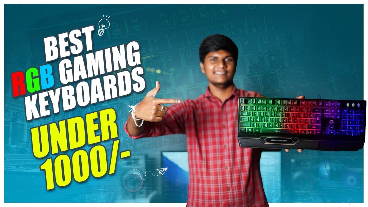 Top 5+ RGB Gaming Keyboards under 1000 in Telugu || Best RGB Gaming Keyboards || SA Telugu Tech Zone