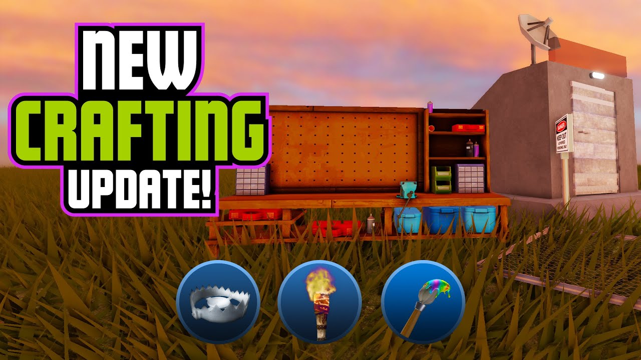 New Crafting Update [FULL GUIDE] Dangerous Night Bunker