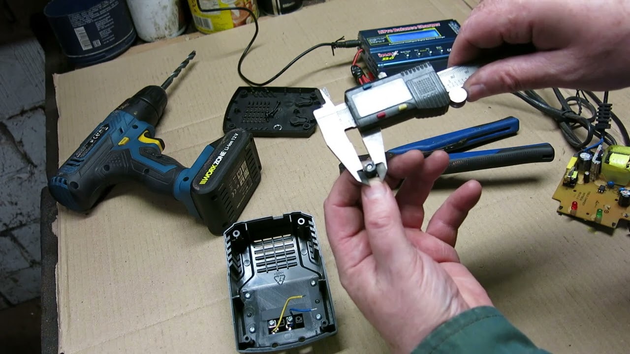 Workzone 12V Li-ion akkutöltő javítás