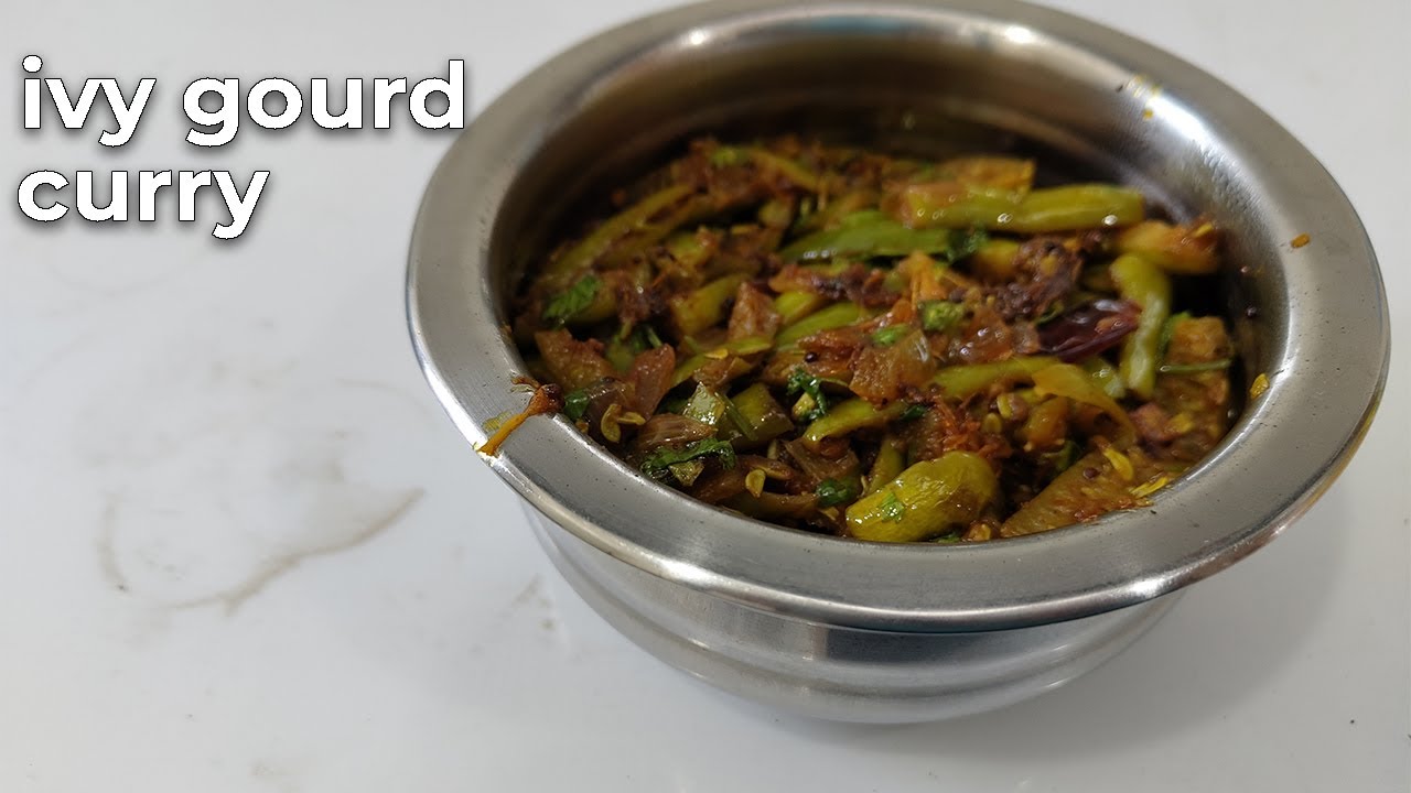 Kovakkai Curry Recipe | Tindora Masala Curry | Dondakaya Masala | Side Dish for Chapathi