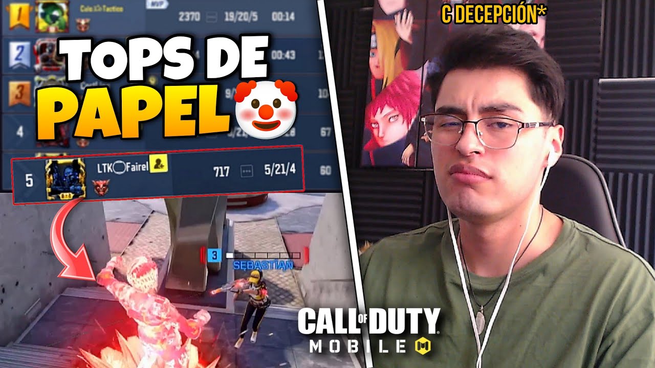 &iexcl;AS&Iacute; JUEGAN LOS TOP GLOBALES AHORA!  [COD Mobile]