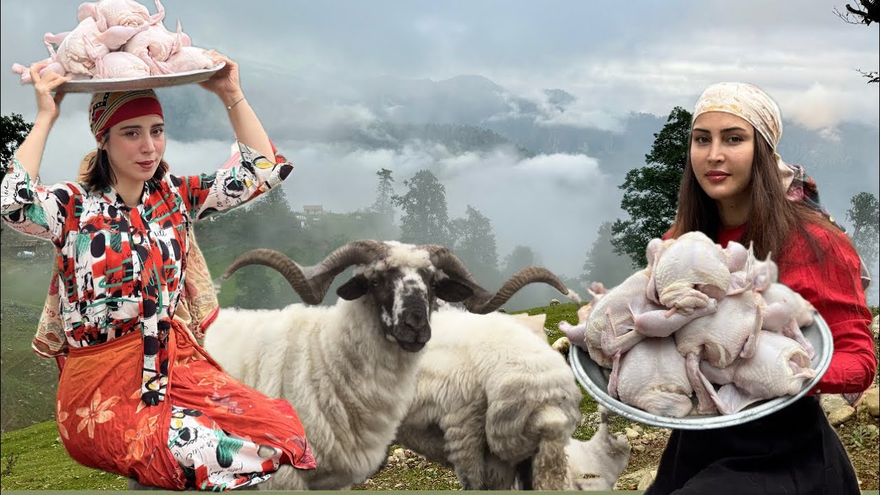 Кулинарный ЧЕЛЛЕНДЖ Village: 100 кур за ОДИН ДЕНЬ!