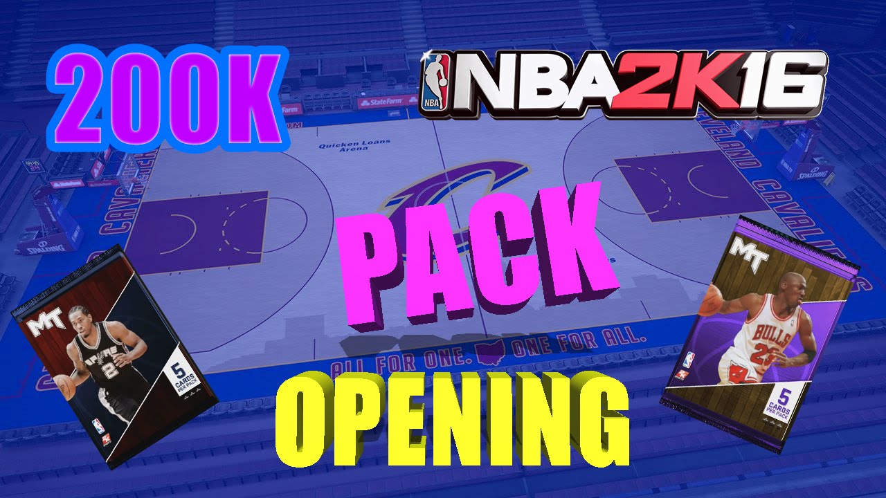BEST PULLS!! NBA 2K16 PACK OPENING 200K!!