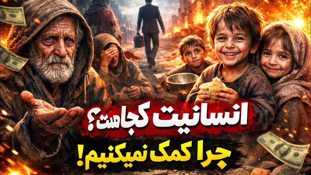 واقعا قلبم شکست💔😭پس انسانیت ومهربانی کجارفته؟