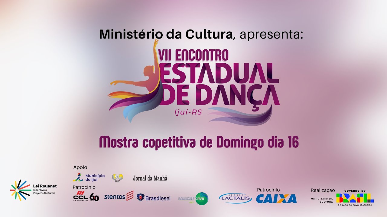 16/11/2025 Mostra competitiva VII Encontro Estadual de Dança