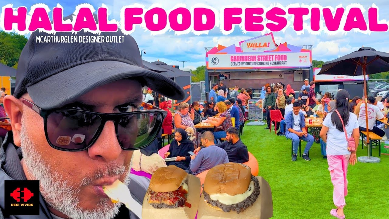 Halal Food Festival 2025 | Yalla Food Fest in Cannock | Halal on Tour
