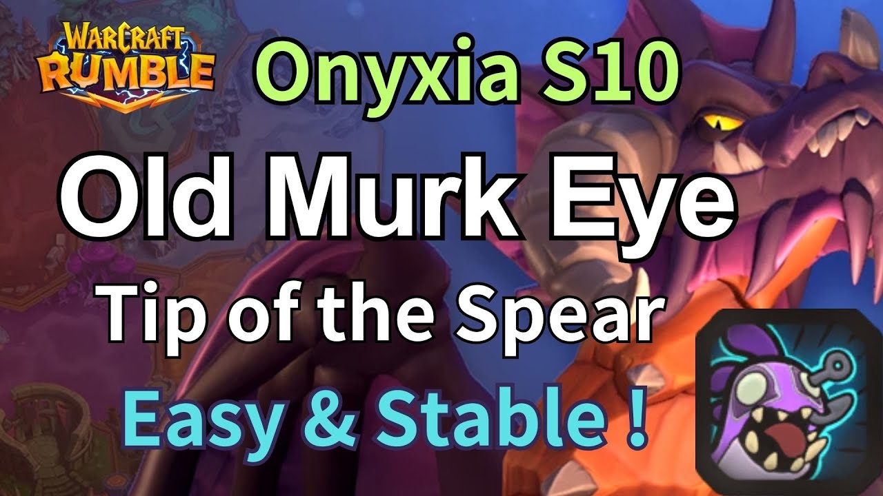 Easy, Stable Kill Onyxia with Old Murk-Eye(Spear) No Bugs! Avg 26.1 - Warcraft Rumble