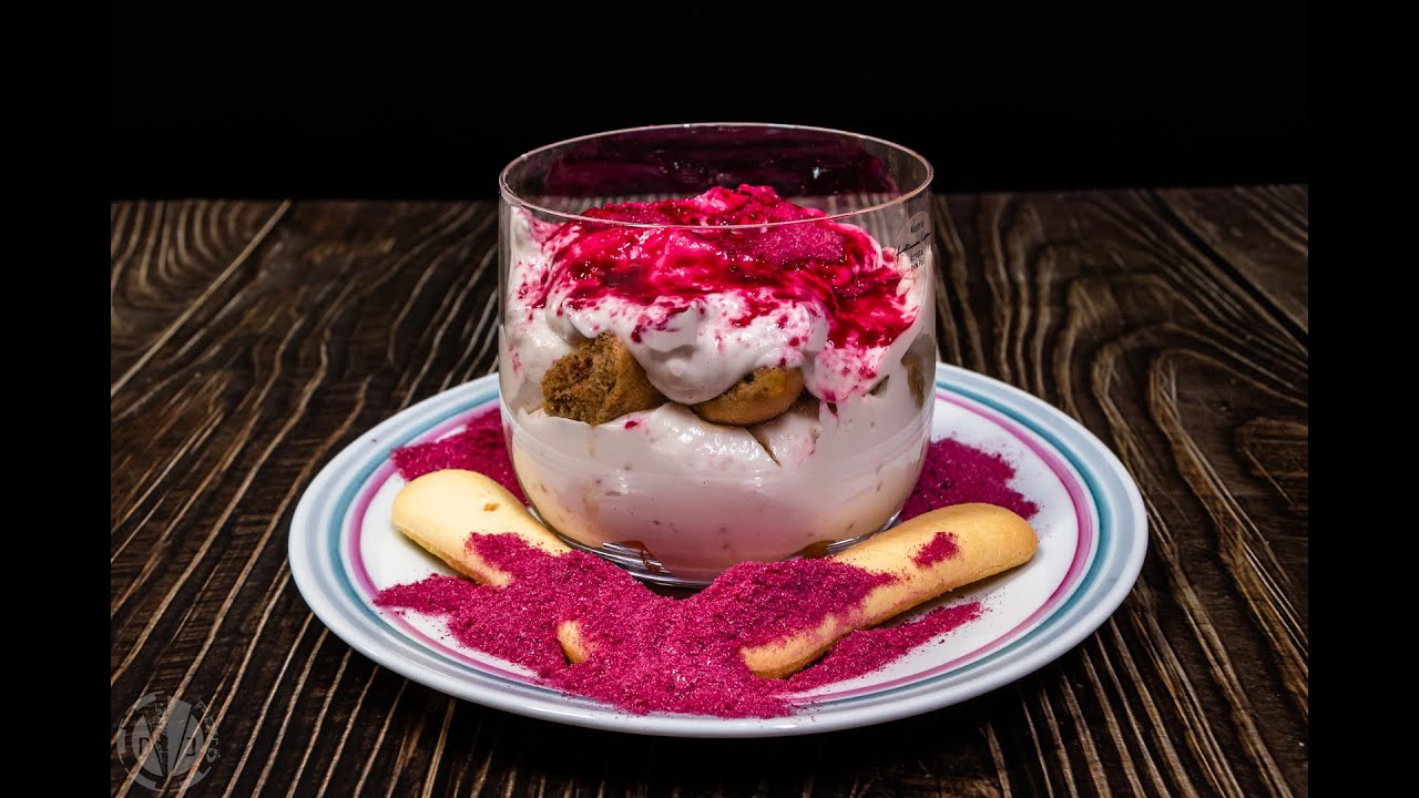 Málnás tiramisu