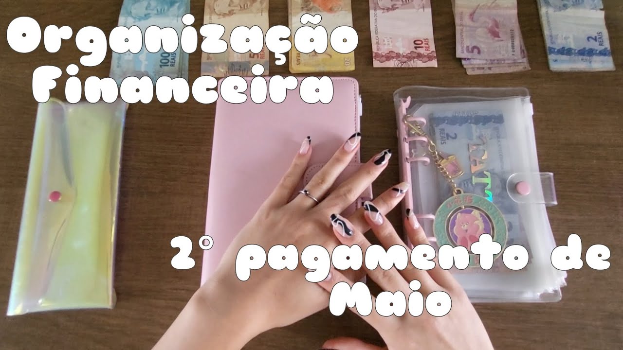 🇧🇷💞PT/BR| BUDGET BINDER | Cash Stuffing | Organizando o segundo pagamento de Maio