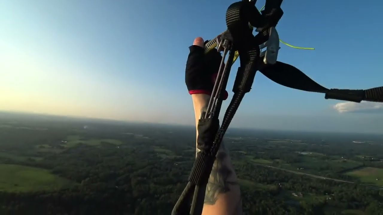 Cross Country IRL Paramotor Flight with Friends