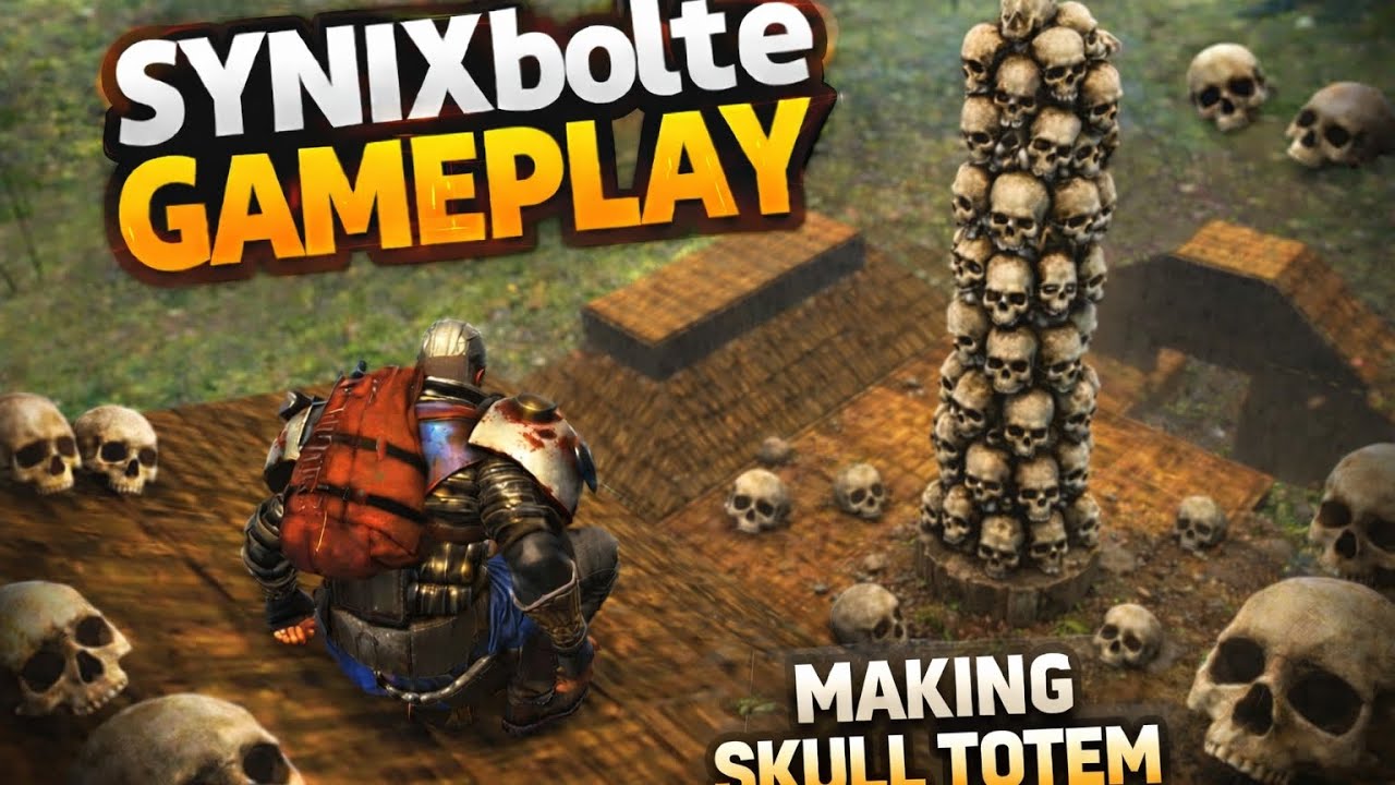 I Built the Skull Totem! 💀 | Tomorrow Survival Gameplay | SYNIX BOLTE