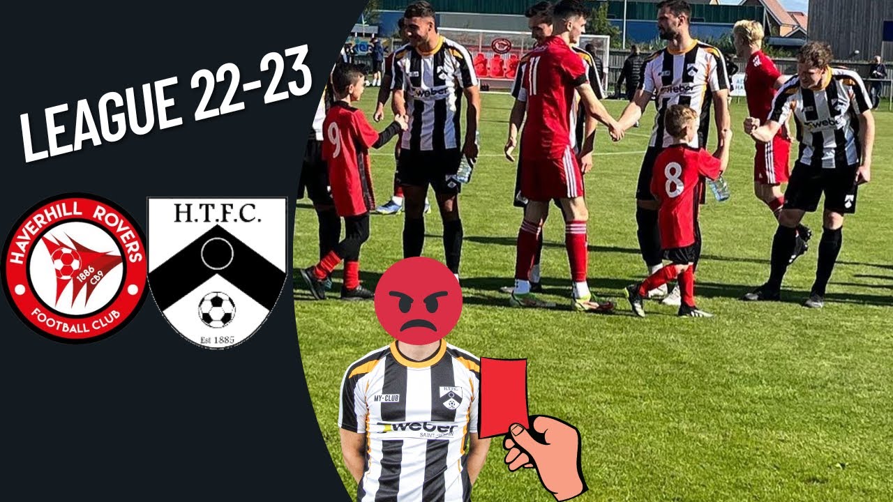 DEPLETED SQAUD AS TOWN TRAVEL TO HAVERHILL(RED CARD)-  Haverhill Rovers vs Harleston Town