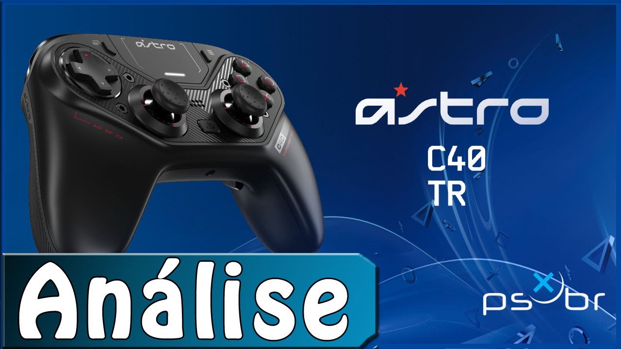 Controle ASTRO C40 TR para PS4 e PC - Review