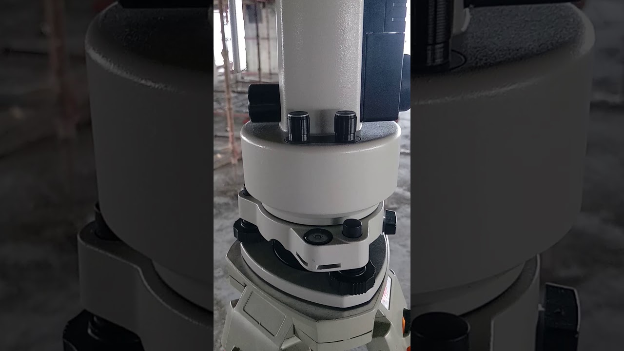 Laser machine for shifting control point in high rise buildings