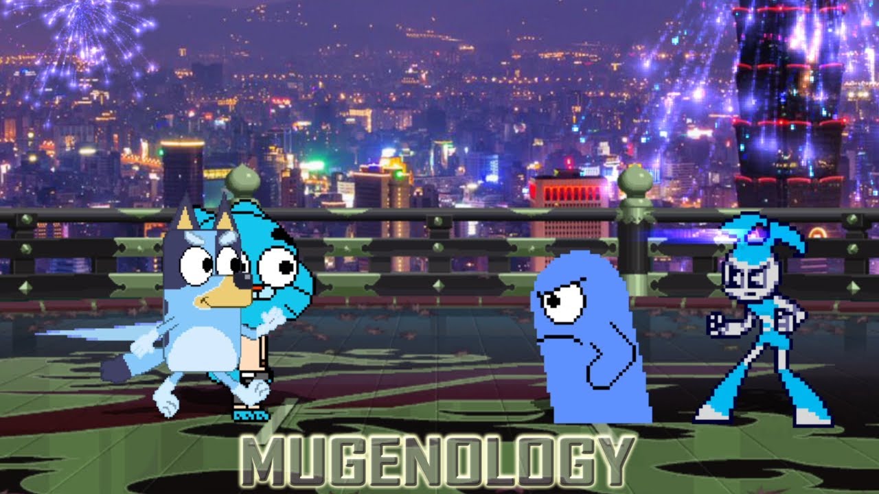 Bluey & Gumball (MvC2) vs Bloo & Jenny Wakeman - 2v2 Versus Mode - MUGEN Multiverse