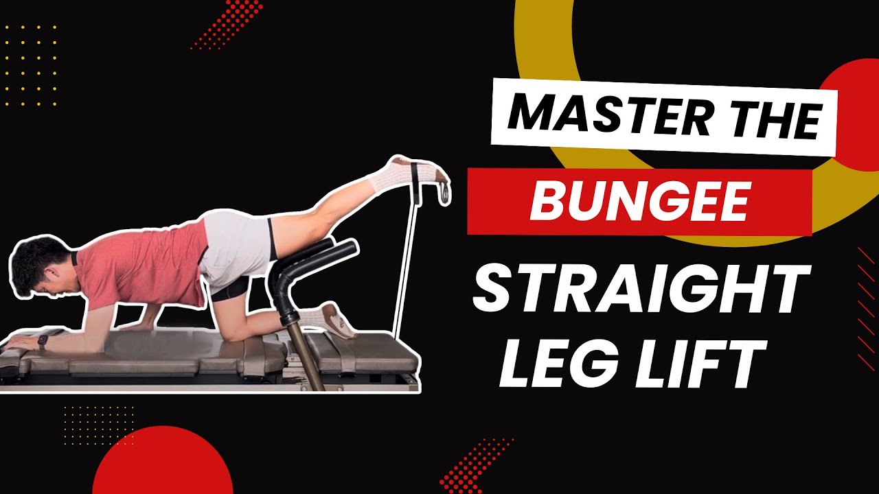 How to Perform a Bungee Straight Leg Lift on the Xformer Pilates Machine with modifications and form