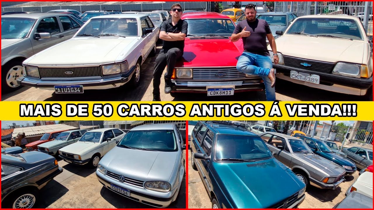 CARROS ANTIGOS &Agrave; VENDA!!! OPALA, CORCEL, SANTANA, MONZA E MUITO MAIS!