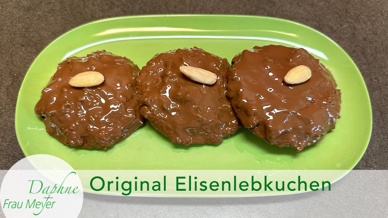 Original Nürnberger Elisenlebkuchen nach einem alten fränkischen Rezept #lebkuchen #elisenlebkuchen