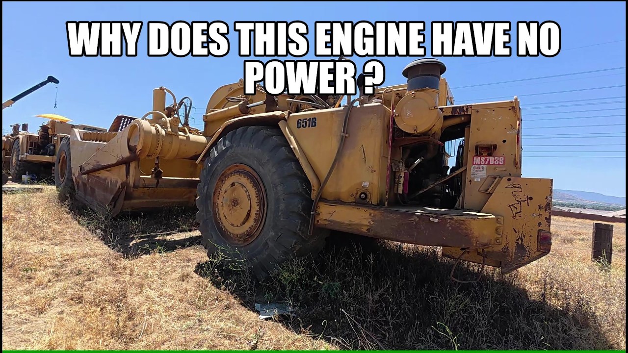 Cat 651B Low Engine Power Diagnostics...
