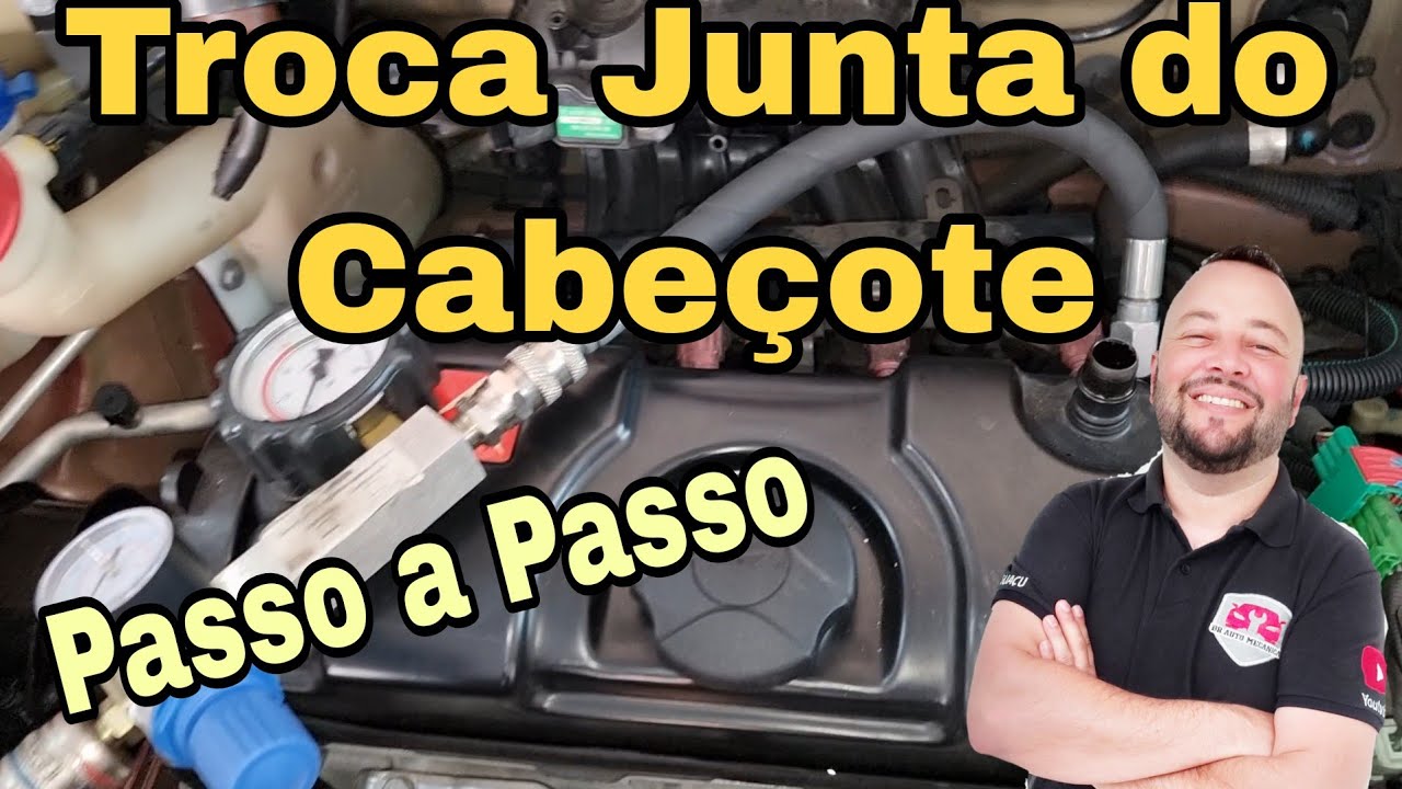 Troca da Junta do Cabeçote do C3 Passo a Passo , Porque Queimou?