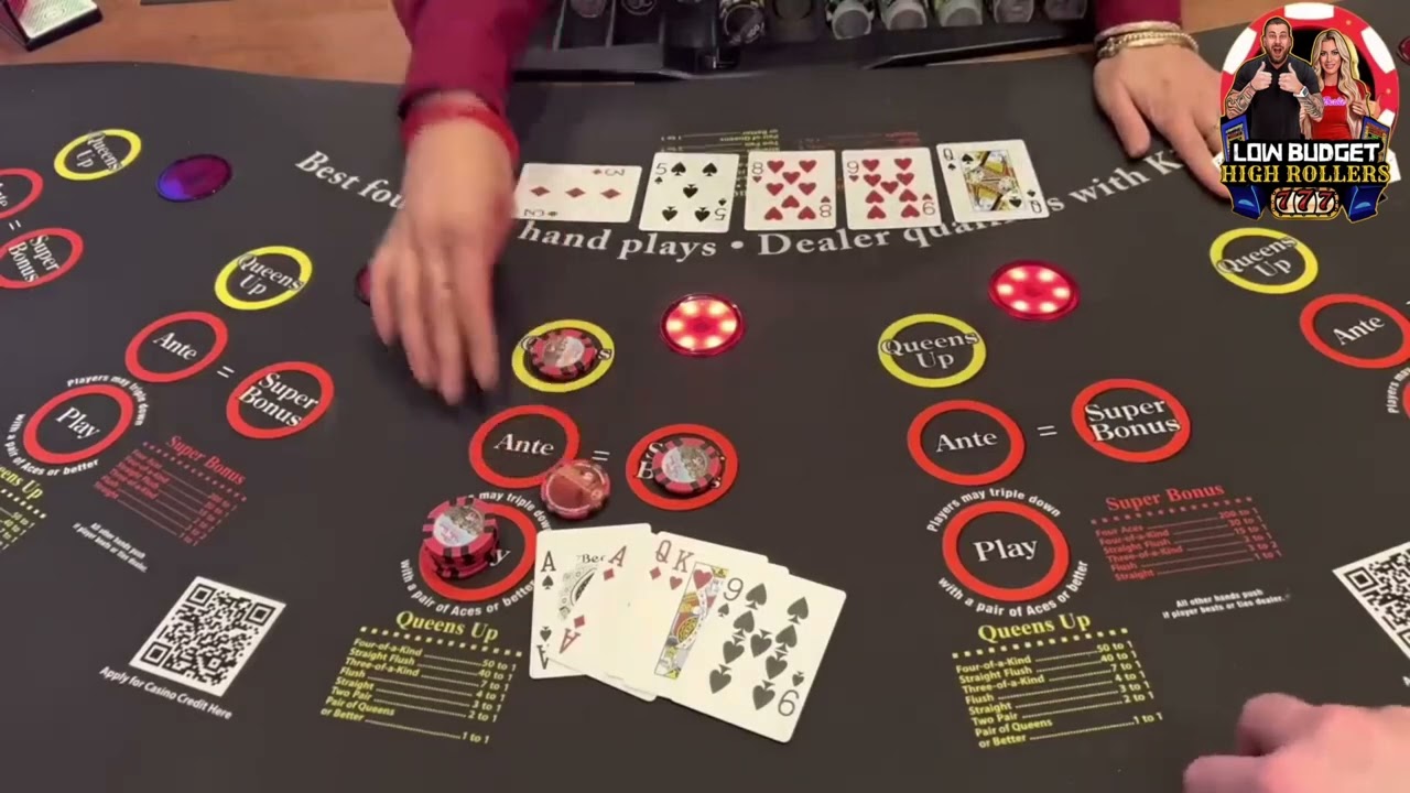 4 card poker got crazy! 