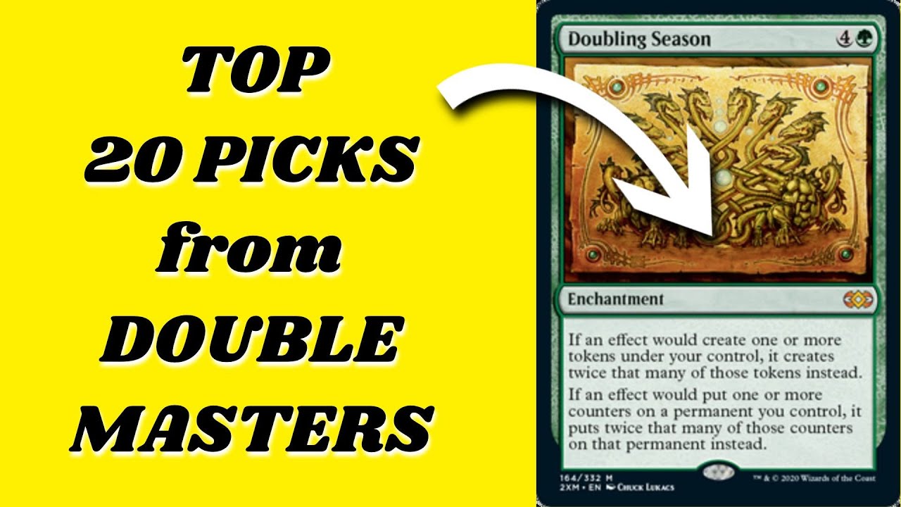 TOP 20 INVESTMENT PICKS from DOUBLE MASTERS!!!