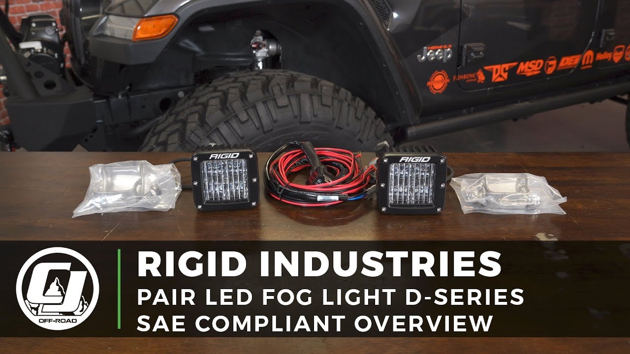 Rigid Industries | D-Series SAE Compliant LED Fog Lights