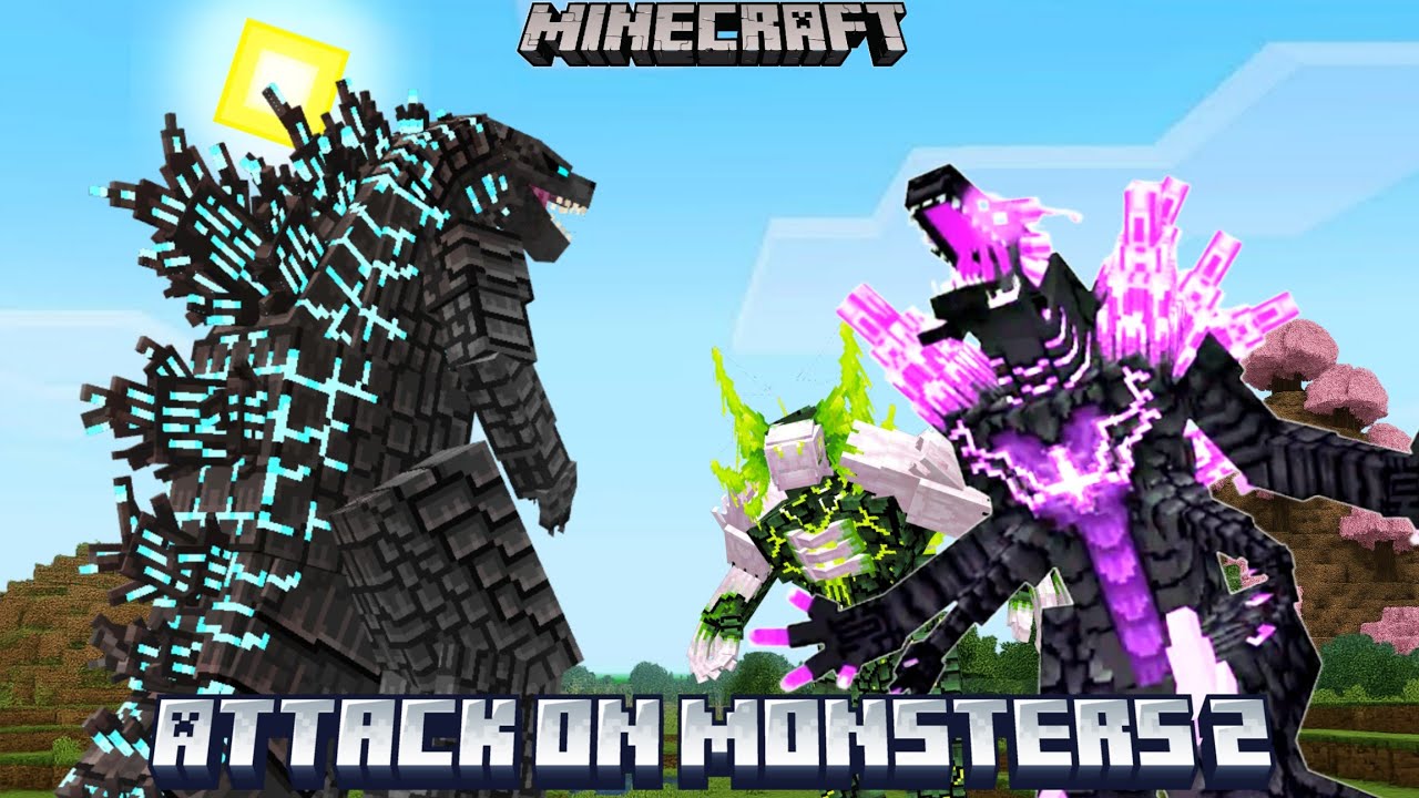 Attack on Monsters 👹 - 2 | Minecraft | Zhasian specials