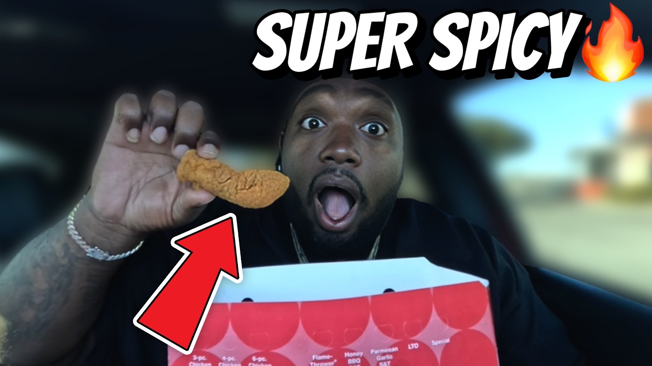 I Tried Dairy Queen's NEW FlameThrower Chicken Strips