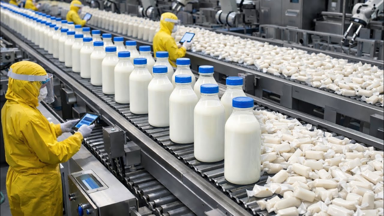 Inside the Factory | How Fresh Milk Is Processed Step by Step
