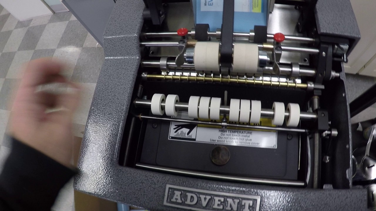 Advent 200 Plain Paper Labeler, Fiber Container Point of View