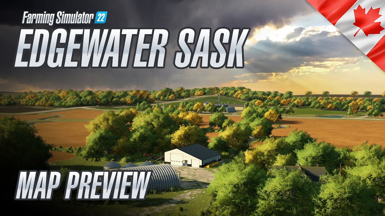 Edgewater Sask — фантастически подробная карта для всех платформ — FS22