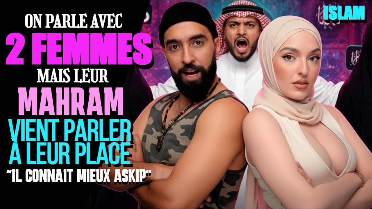 Un HOMME vient parler &agrave; la place de 2 FEMMES comme ALL@H l'a dit !