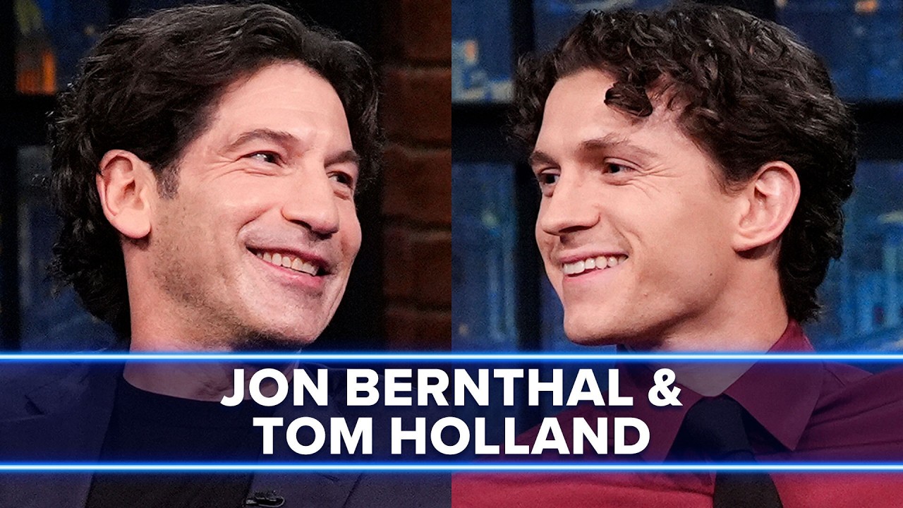 Tom Holland and Jon Bernthal Test Their Spidey Senses, Talk Spider-Man: Brand New Day