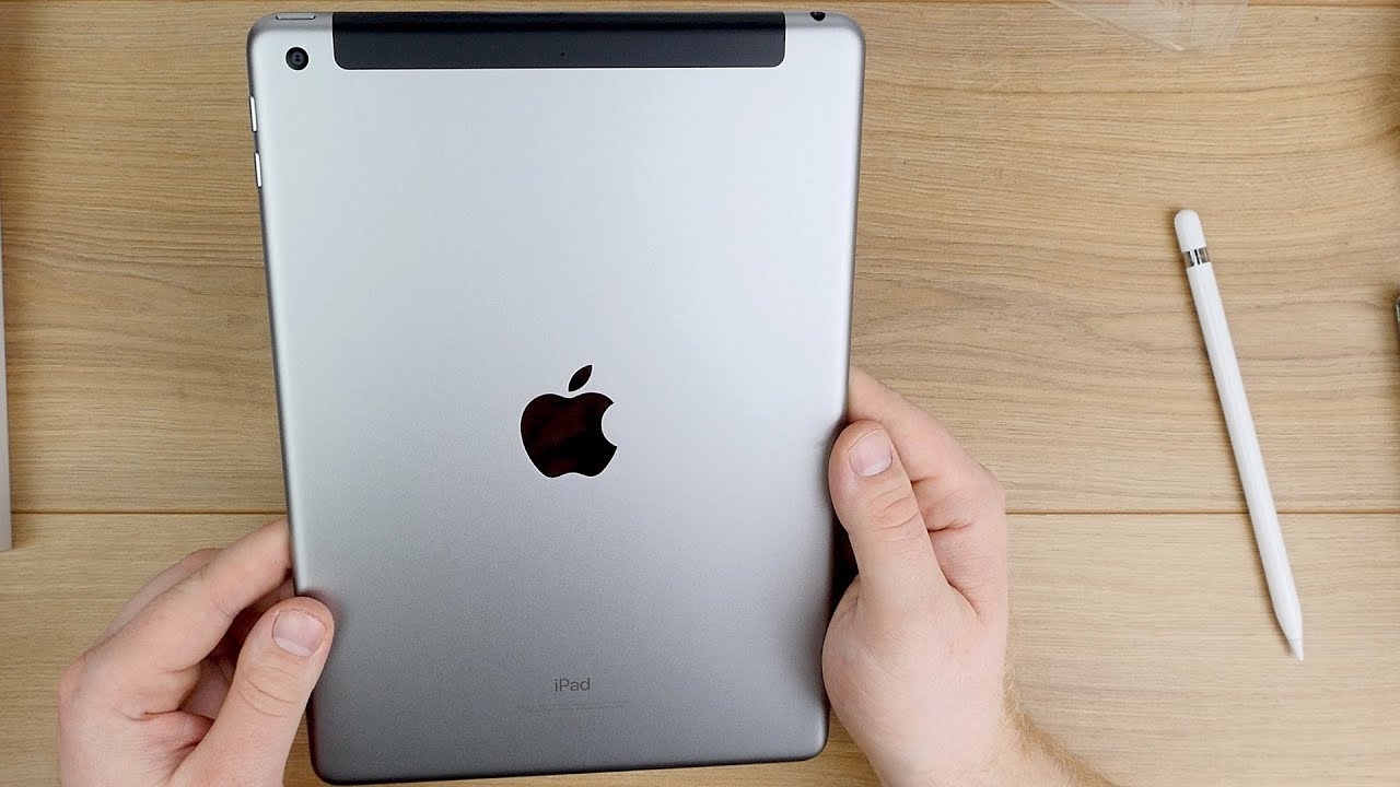 iPad 2018 (WIFI + Cellular) inkl. Apple Pencil // Unboxing & Erster Eindruck // DEUTSCH