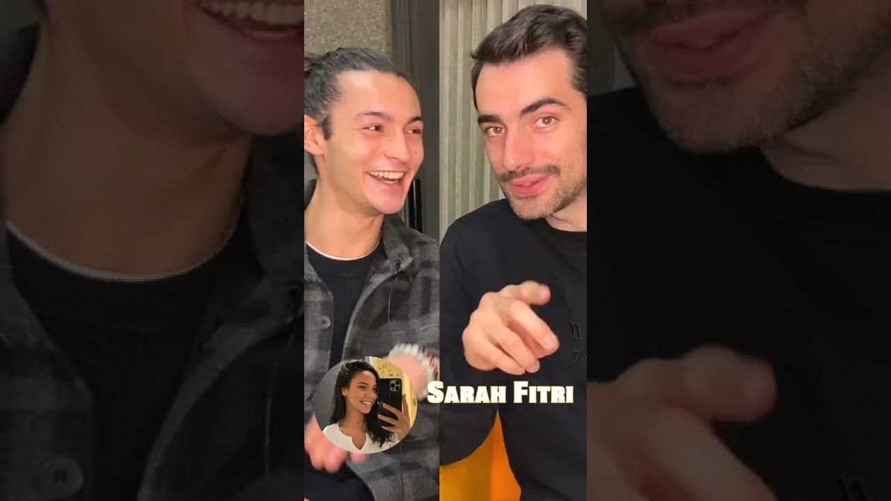 Khaled Alouach adore les narines de Sarah Fitri 😂 (ITC) #shorts