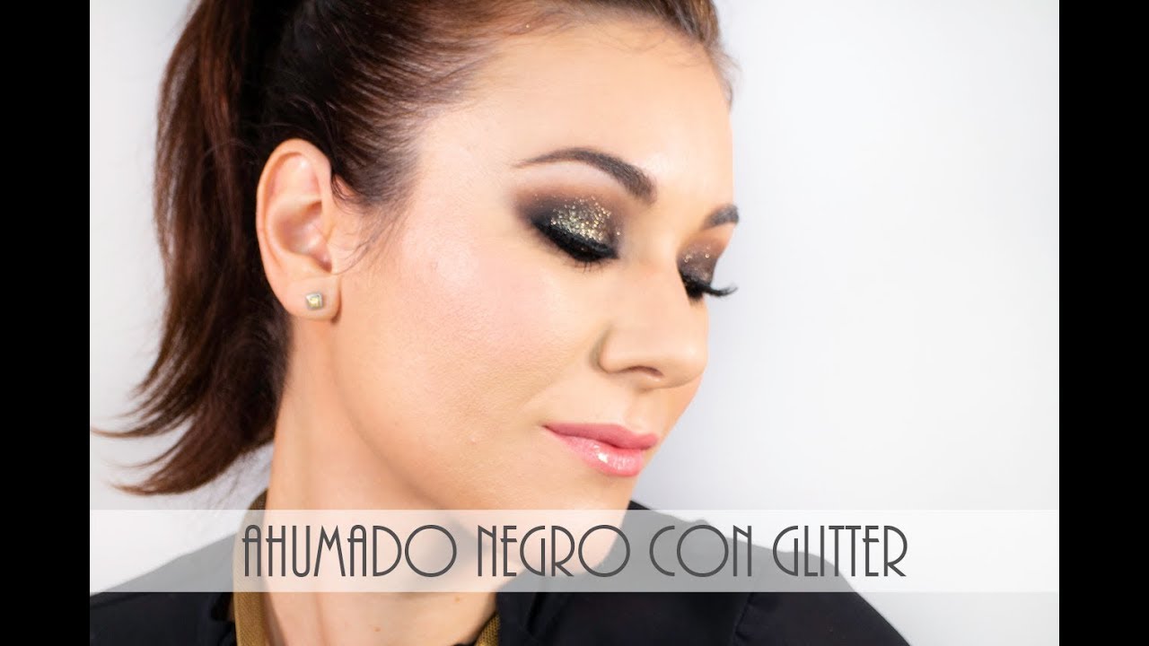 Ahumado negro con glitter