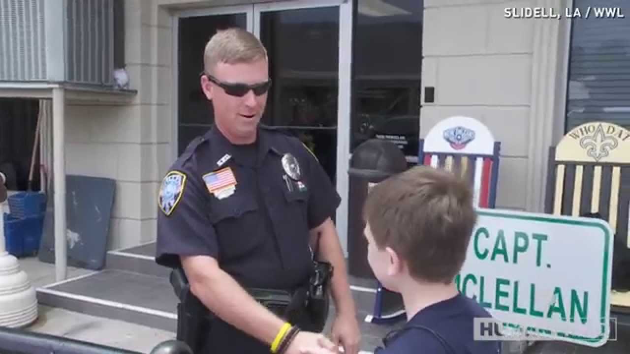 9-year-old boy has special gift for cops