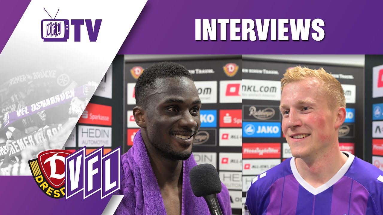 Siegerinterviews mit Max & Niki nach #SGDOSN | VfL Osnabrück