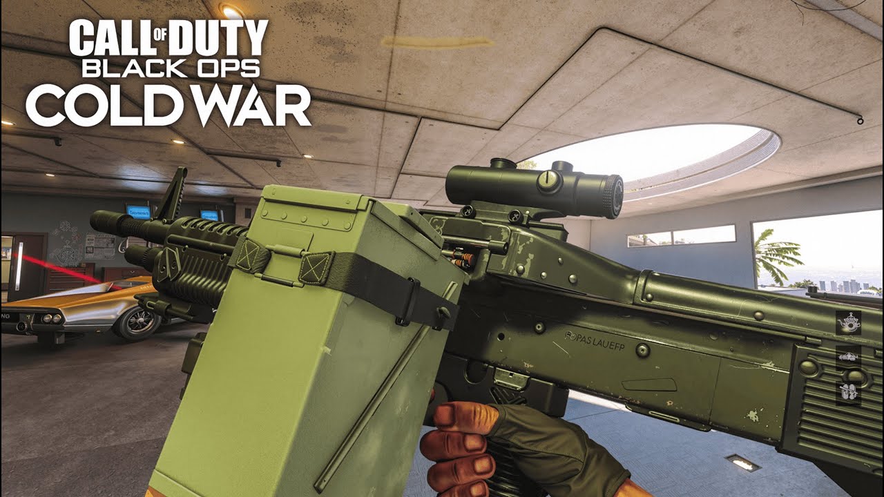 COD Black Ops Cold War Multiplayer PS5 Gameplay M60 Weapon No Commentary