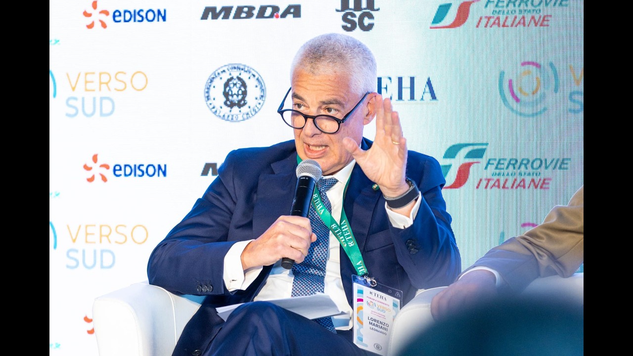 Difesa e Mediterraneo: l'AD di Leonardo, Lorenzo Mariani, al Forum Verso Sud 2026