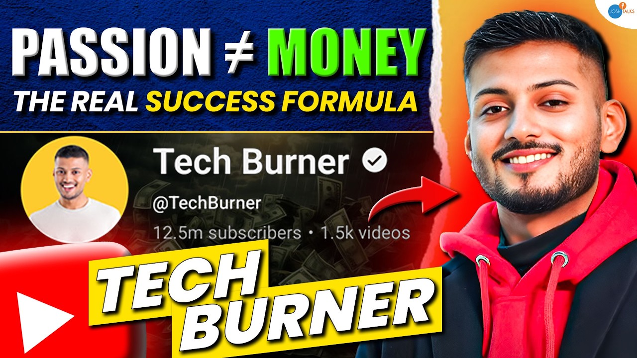 Know How To Monetize Your Passion With Shloka Srivastava aka Tech Burner | @TechBurner | Josh Talks