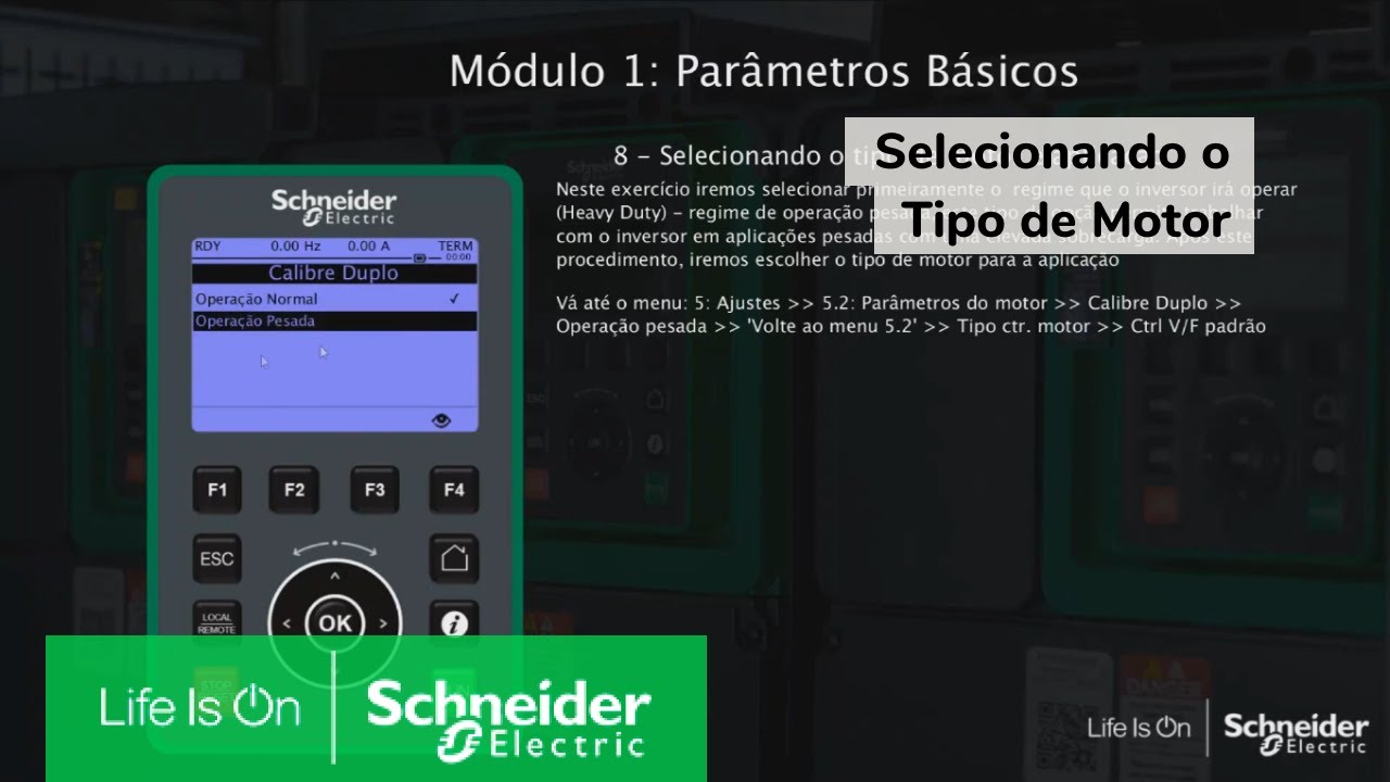Selecionando o Tipo de Motor | Schneider Electric Brasil